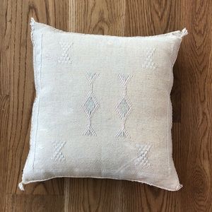Cactus Silk Moroccan Bohemian Farmhouse Pillow